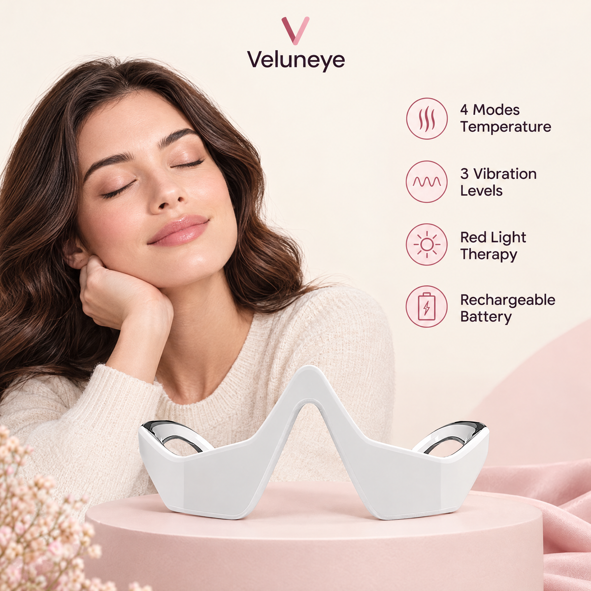 Veluneye Glow Eye Massager